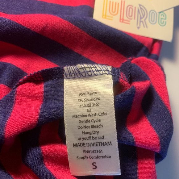 NEW LuLaRoe Striped Julia Dress size S - Picture 4 of 6